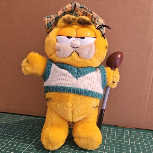 Garfield golfer plush soft - garfield,