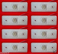 # 8 x 4 LED White Front Marker