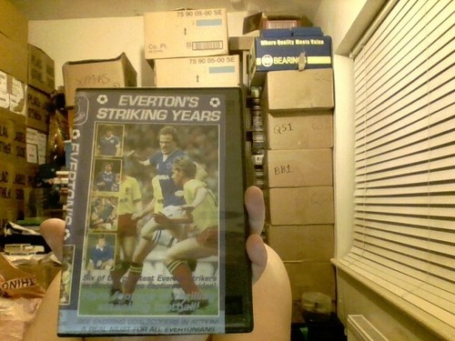 Everton striking years vhs - striking,