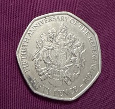 2017 Gibraltar 50p Coin