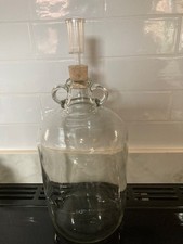 Demijohn glass bottle - 4.5l, for