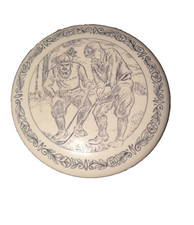 Vintage look mens Golf scene