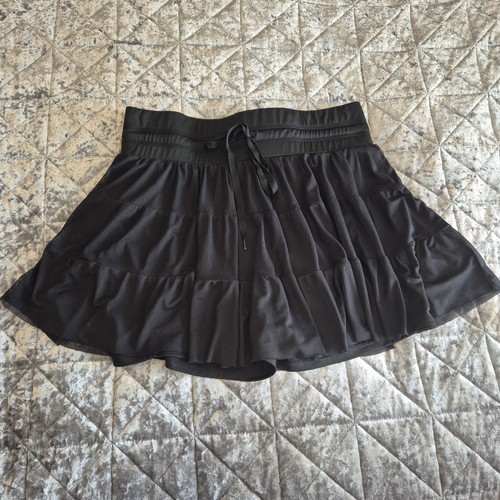 Women black rara skirt skort - black,