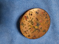  Vintage Zenette Floral Compact Mirror, Made in England, 1950s 15#