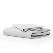 Everyday Percale Fitted Sheet & 1 Pillowcase Without Flat/Top Sheet, 100% Cot...