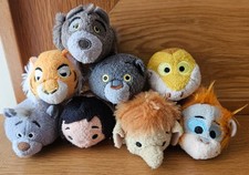 Disney Jungle Book tsum tsum soft plush cuddly teddy toy bundle set