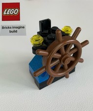 1 x Lego Vintage Pirate Ship the helm, ship's wheel Part for Set 6274, ?‍☠️ -1C