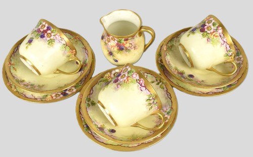 Unique aynsley tea set - unique, hand