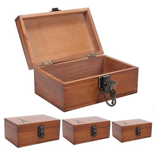 Vintage wooden storage - wooden,