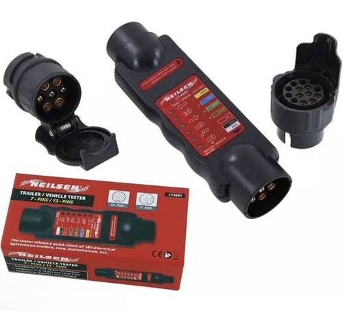 Trailer socket tester - socket,