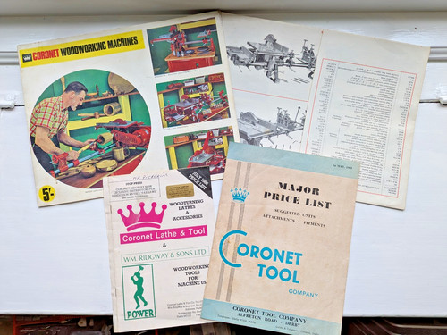 Vintage coronet woodworking