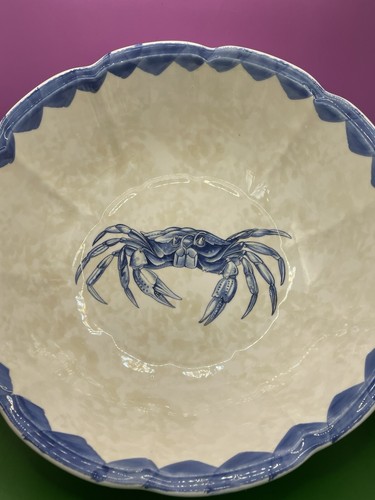 Vintage italian pottery - pottery, crab