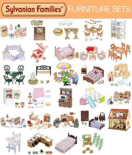 Sylvanian families furniture - furniture,