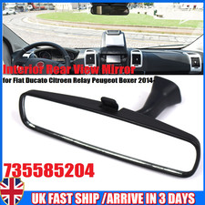 For Fiat Ducato Citroen Relay Peugeot/Boxer Interior Rear View Mirror 2014- UK*