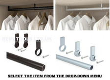 28mm Wardrobe Rail Pole