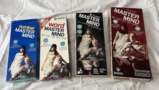 Vintage Mastermind Games X 4 - Classic, Word, Numbers & Super