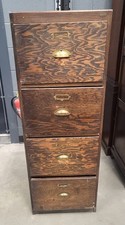 20thC wooden large tall 4 x
