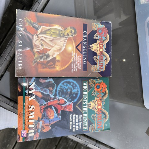 Shadowrun novels books who - shadowrun, x2