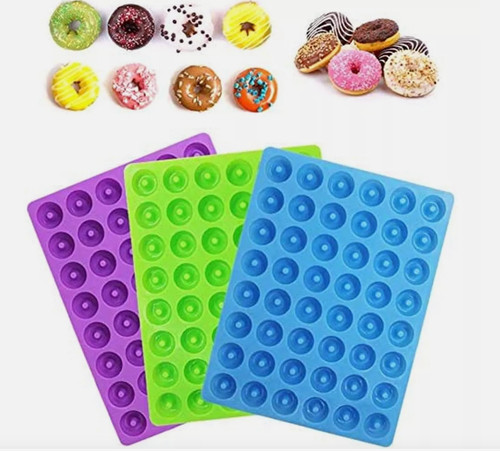 Mini donuts silicone gummy - mini,