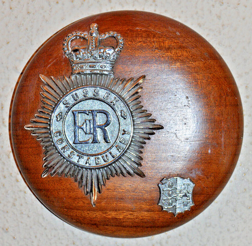 Sussex constabulary plaque - sussex,