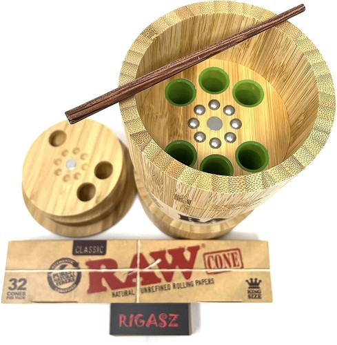 The raw six shooter bamboo - six,