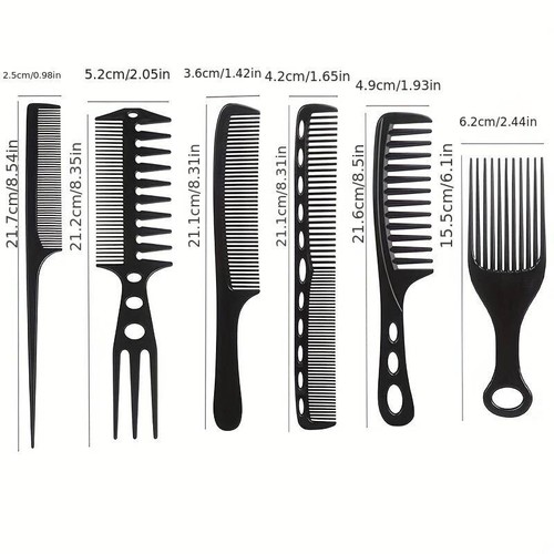 6pcs hair comb - 6pcs, set