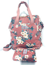Cath Kidston Salmon Colour Frame Backpack Changing Bag, Travel Bag