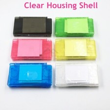 Clear Housing Shell Cover Case Full Set Replacement For Nintendo DS Lite NDSL