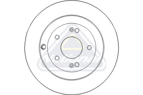 National rear brake - rear, fits