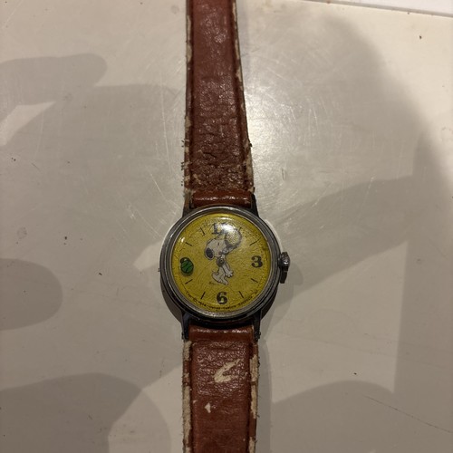 1970s timex snoopy tennis - timex,