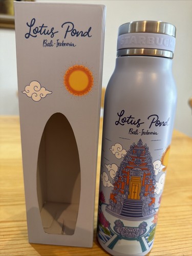 Starbucks tumbler lotus pond - lotus,