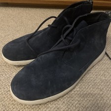 Genuine UGG Australia Men's Suedete Boots UK Size 10 UK Navy with UGG Insoles