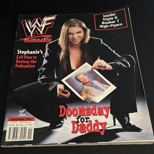 Wwf wrestling magazine - wwf,