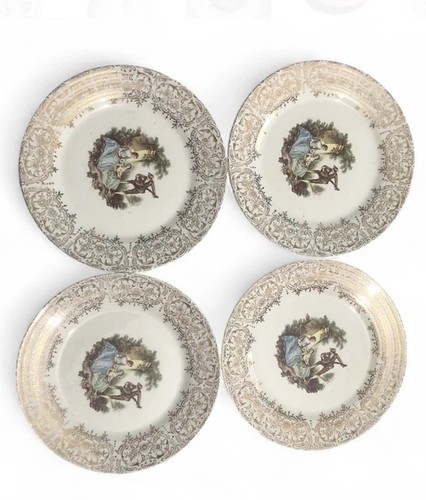 Limoges usa saucer plates - x4,