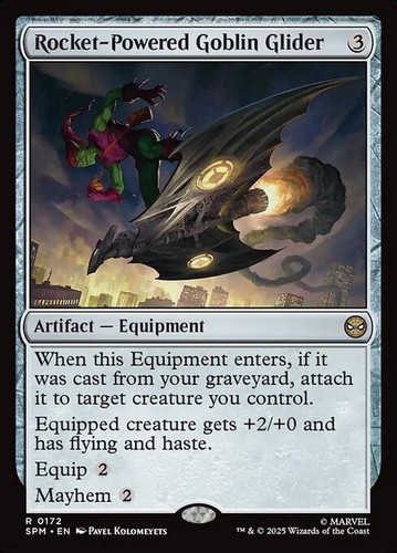 Rocket powered goblin glider - goblin,
