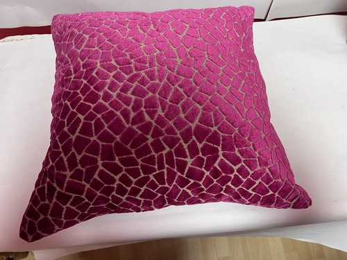 Dark magenta velour - magenta, throw