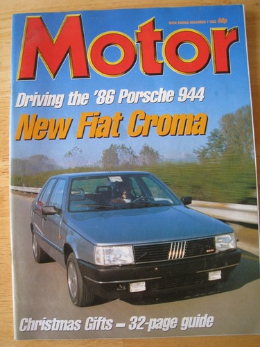 Motor magazine dec 1985 - magazine,