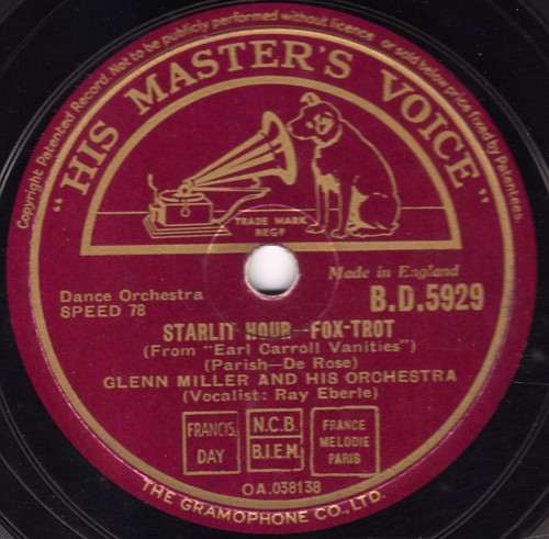Scarce glenn miller 78 - glenn,
