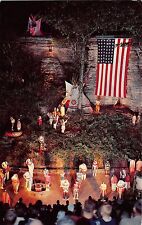 BG21425 salute the flag stand rock indian ceremonial dance wisconsin types  usa