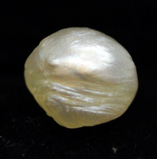 Natural Saltwater Basra Pearl 6 x 5 mm Uneven Cabochon Loose Gemstone 1.11 Ct