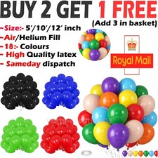 100 X Latex PLAIN BALOON
