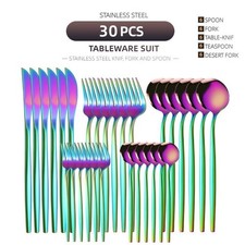 30X CUTLERY DINNER SET