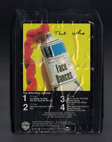 1981 eight track tape - 8, the