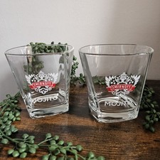 Two Smirnoff Vodka Mojito Glasses Tumblers Christmas Gift