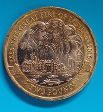 £2 Coin Great Fire Of London 2016