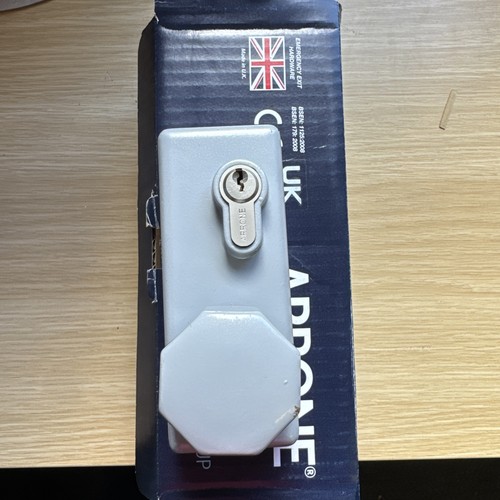 Panic locking knob fire - locking, exit