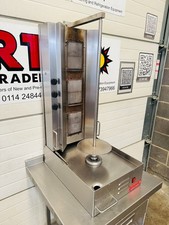 Kebab Machine ~ Doner Shish Shawamer Gyros Grill Cooker ~ 3 NAT Gas Burner £525V