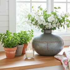 Galvanized Indian Matki Pot -