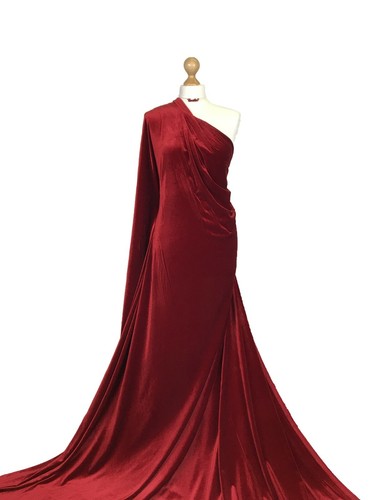 Velvet velour fabric plain - velvet,