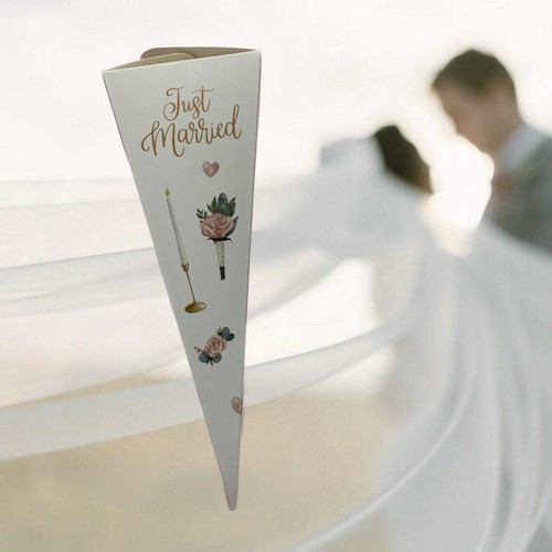 Wedding confetti cones pack - wedding,